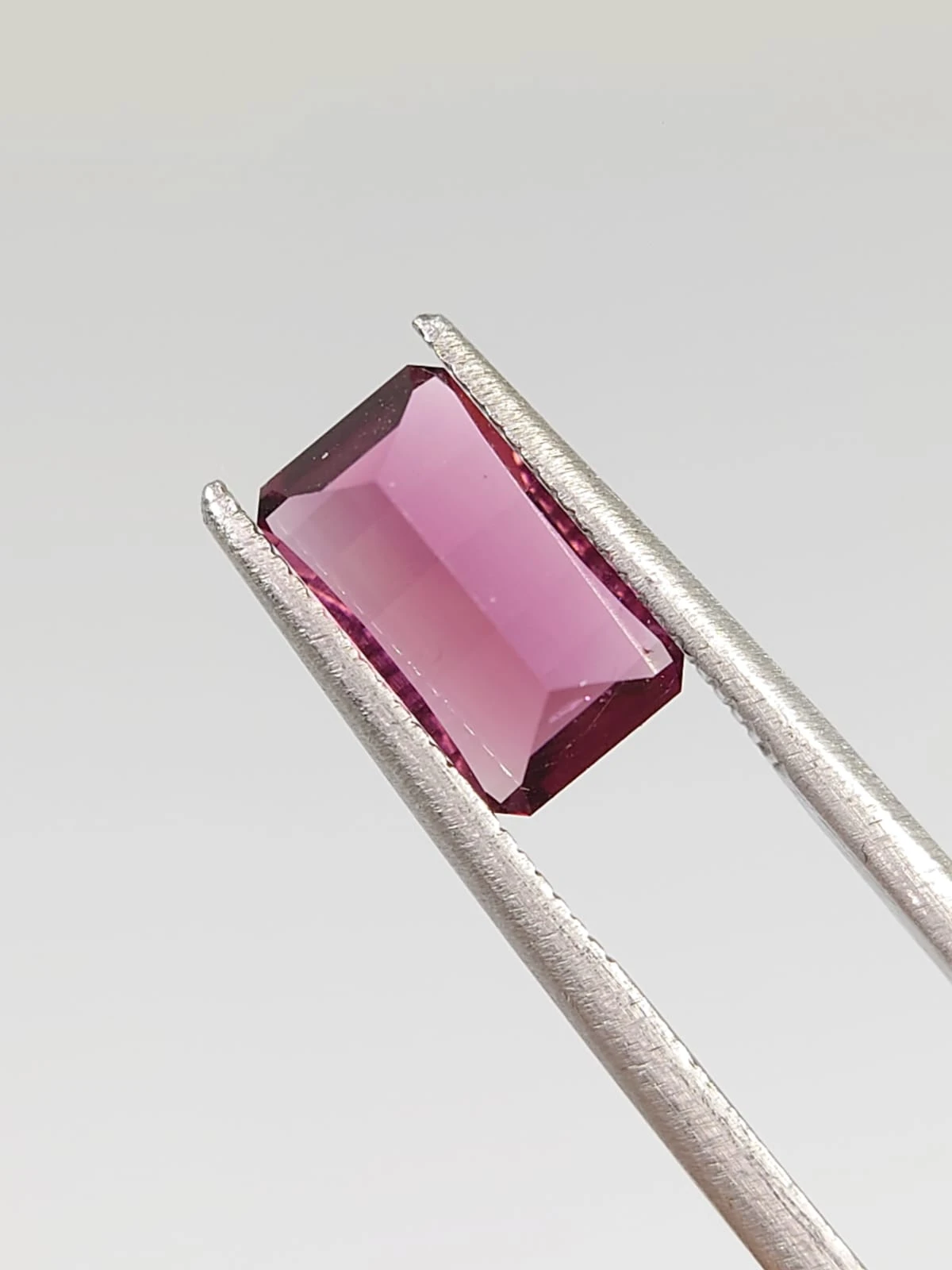 1.58ct Natural Pink Tourmaline in Fancy Pixel Cut from Afghanistan — view 4